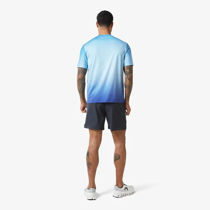 Closure London Ombre Print Performance Short Blue Men Shorts