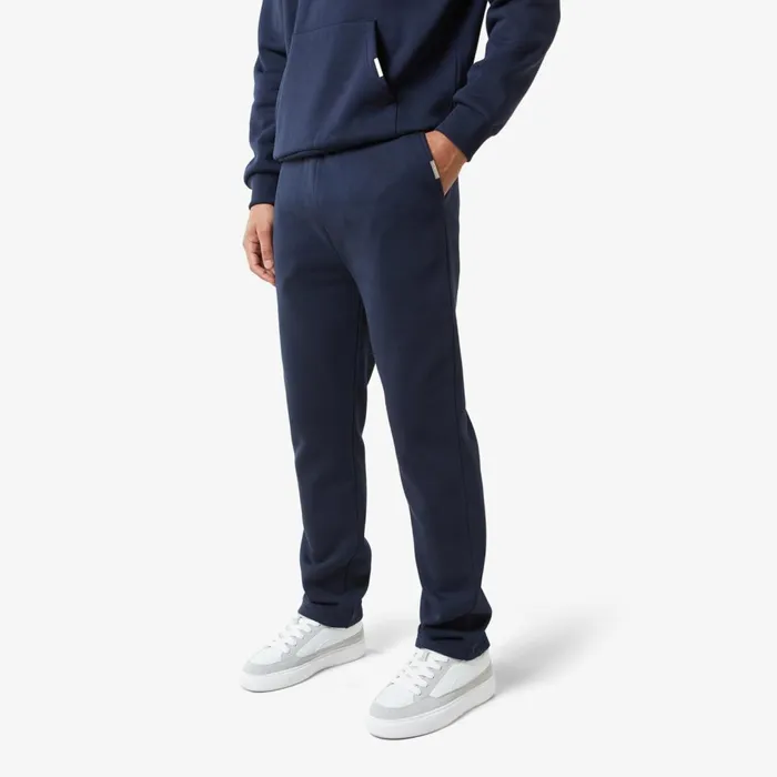 Closure London Relaxed Fit Open Hem Jogger Navy Men Joggers