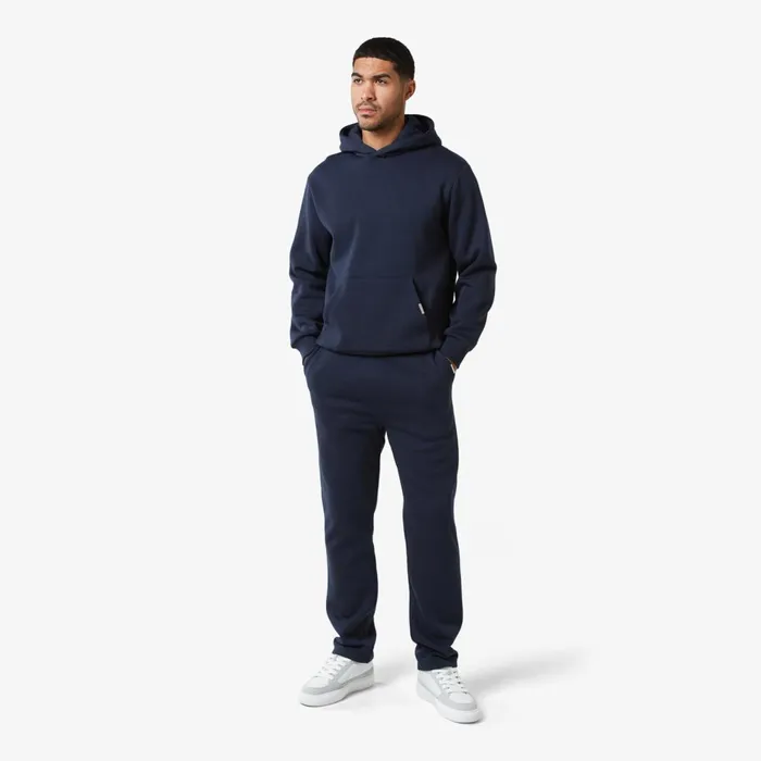 Closure London Relaxed Fit Open Hem Jogger Navy Men Joggers