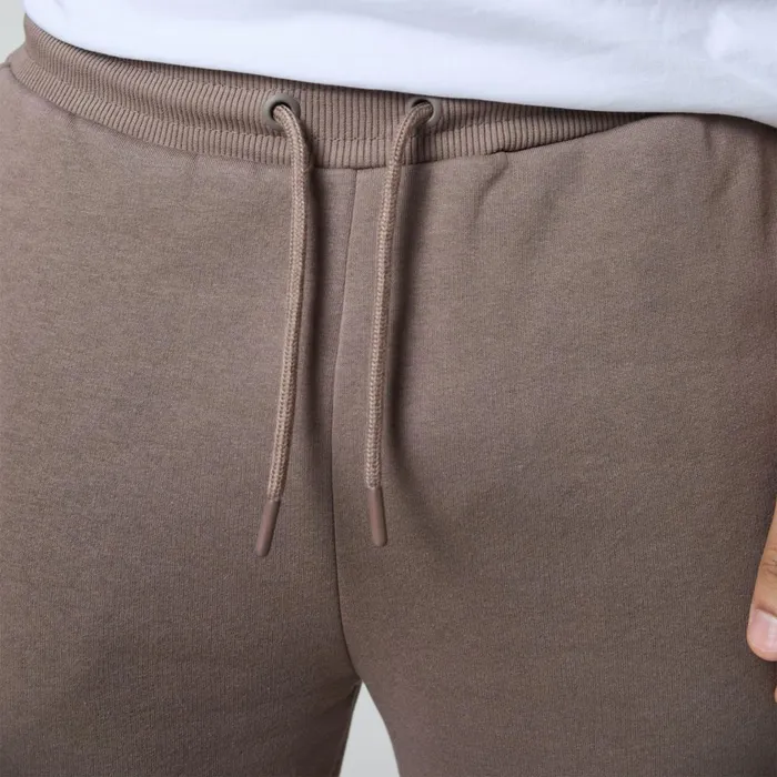 Closure London Relaxed Fit Open Hem Jogger Washed Brown Men Joggers
