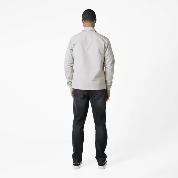 Closure London Smart Utility Overshirt Stone Men Overshirts