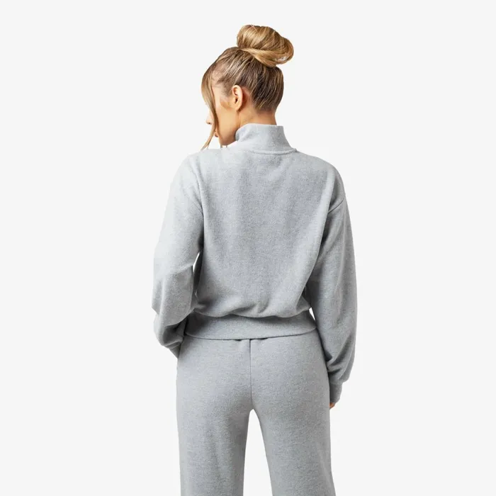 Closure London Soft Knit Bomber I Grey Marl034gt Windowtheme Windowtheme Greymarl Women Coats and Jackets