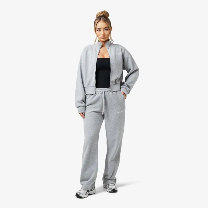 Closure London Soft Knit Bomber I Grey Marl034gt Windowtheme Windowtheme Greymarl Women Coats and Jackets