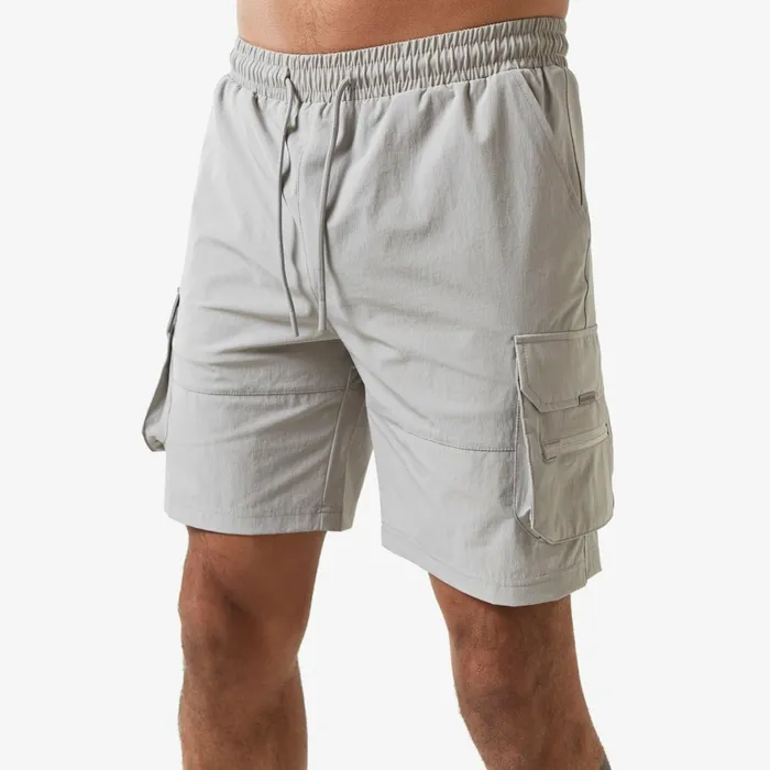 Closure London Tech Stretch Poly Cargo Short Stone Men Shorts