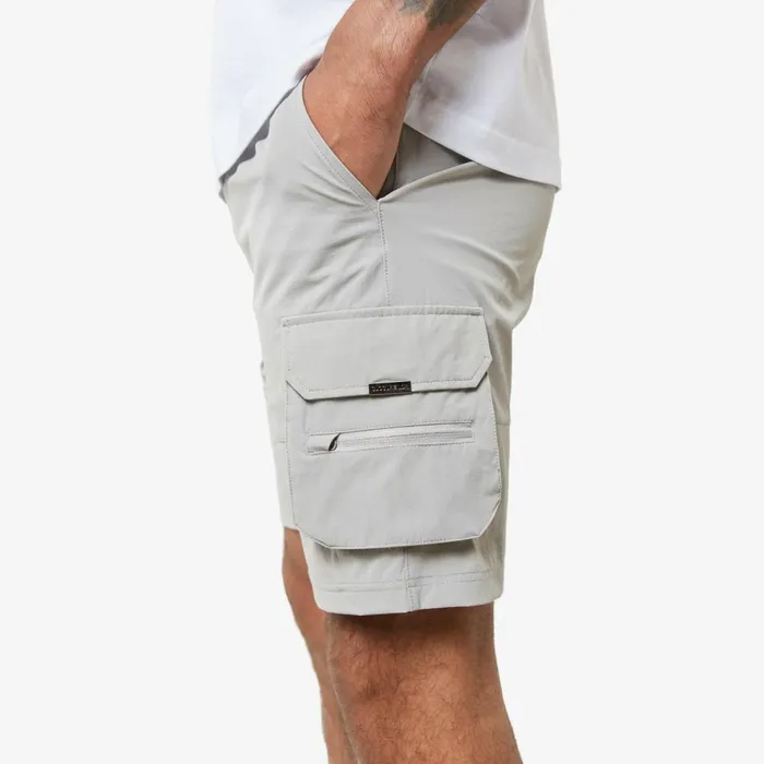 Closure London Tech Stretch Poly Cargo Short Stone Men Shorts