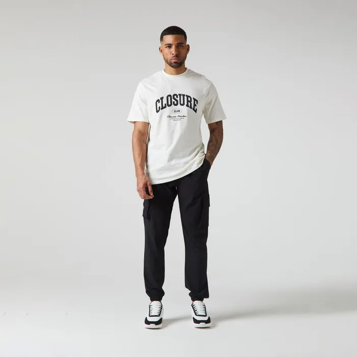 Closure London Varsity TShirt Off White Men TShirts