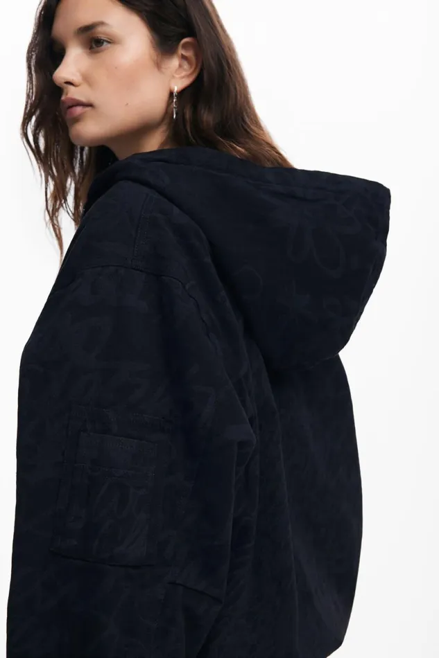 Coats And Jackets Women Desigual Padded Coat M Christian Lacroix Black