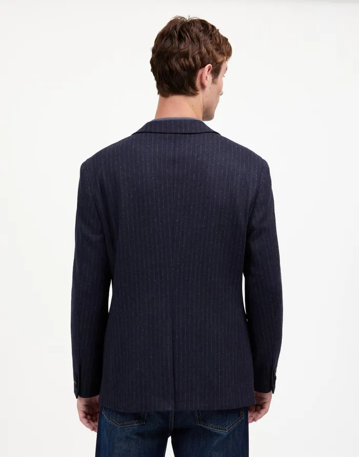 Coats Jackets Men Madewell The Roebling TwoButton Blazer In Italian Fabric Dark Navy