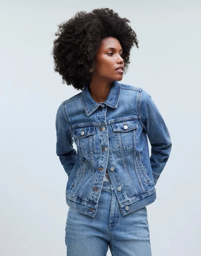 Coats Jackets Women Madewell The Jean Jacket In Medford Wash Medford Wash