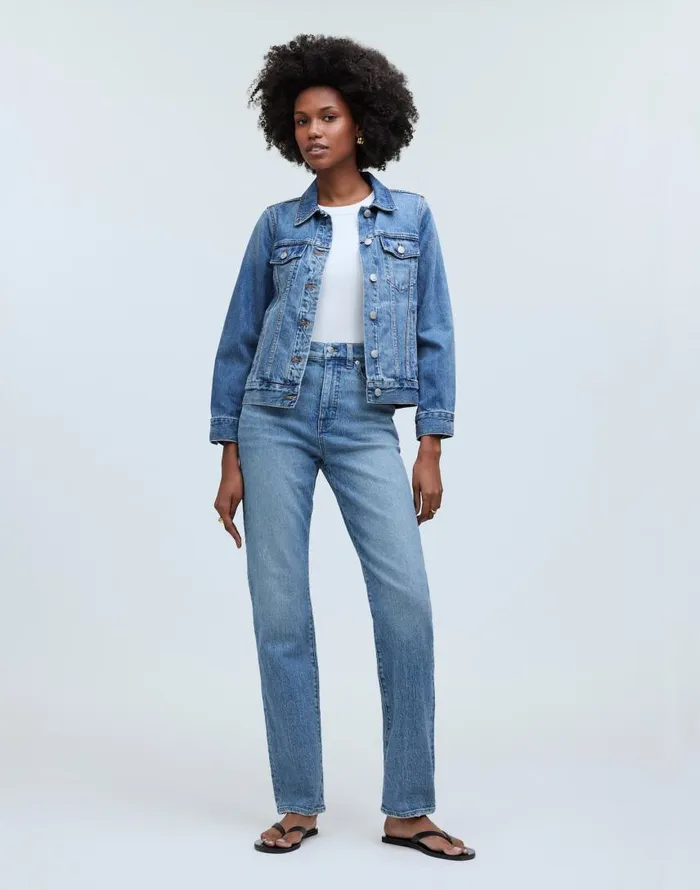 Coats Jackets Women Madewell The Jean Jacket In Medford Wash Medford Wash