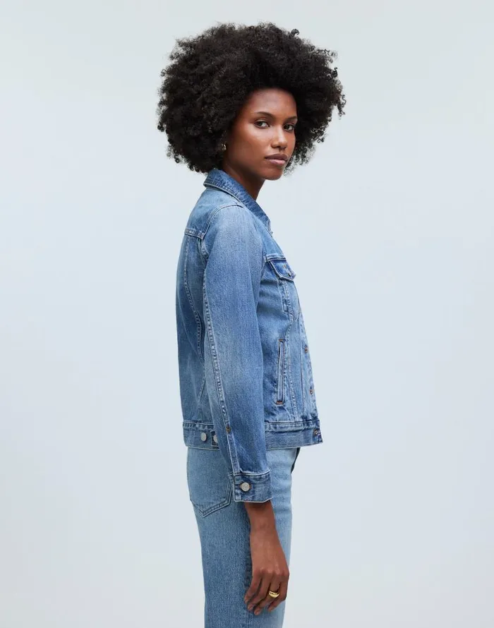 Coats Jackets Women Madewell The Jean Jacket In Medford Wash Medford Wash
