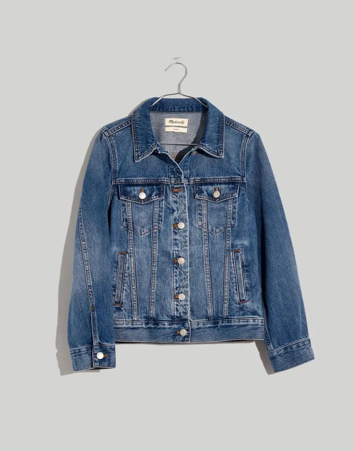 Coats Jackets Women Madewell The Jean Jacket In Medford Wash Medford Wash