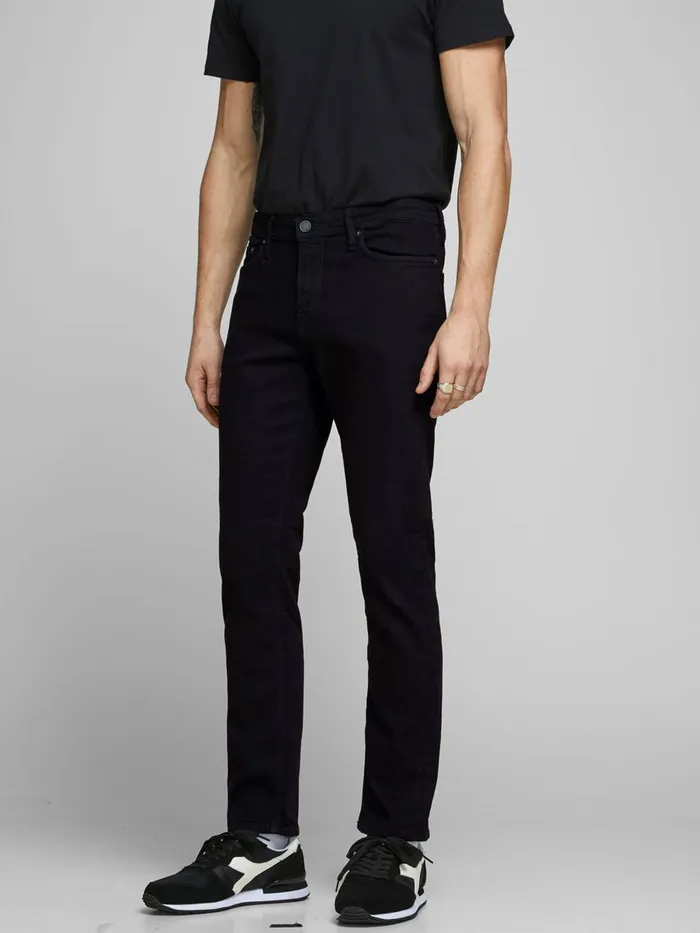 Comfort Jeans JACK and JONES Mens MIKE ORIGINAL AM 046 LID COMFORT FIT JEANS Black Black Denim Comfort Jeans JACK and JONES Mens MIKE ORIGINAL AM 046 LID COMFORT FIT JEANS Black Black Denim