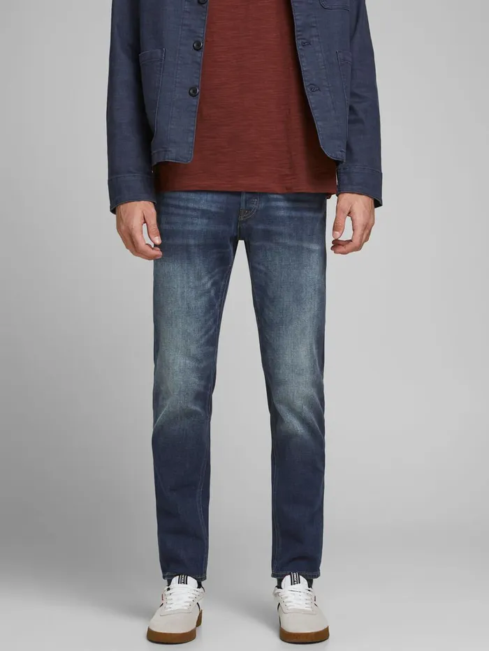 Comfort Jeans JACK and JONES Mens MIKE ORIGINAL AM 247 COMFORT FIT JEANS Blue Blue Denim Comfort Jeans JACK and JONES Mens MIKE ORIGINAL AM 247 COMFORT FIT JEANS Blue Blue Denim