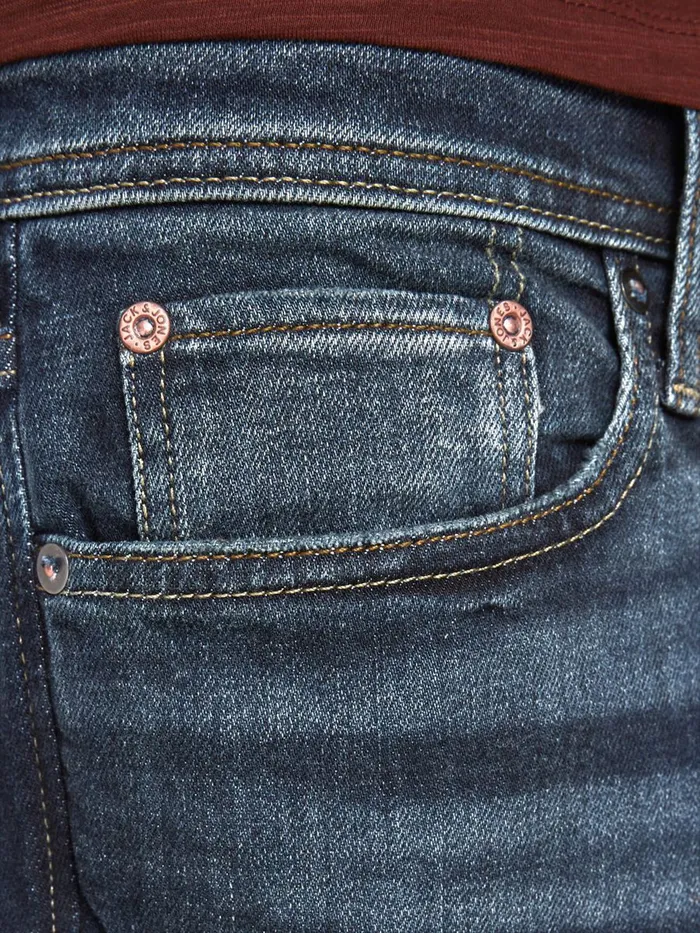 Comfort Jeans JACK and JONES Mens MIKE ORIGINAL AM 247 COMFORT FIT JEANS Blue Blue Denim