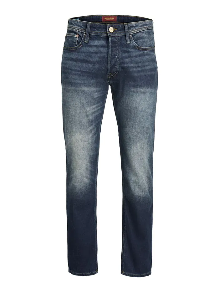 Comfort Jeans JACK and JONES Mens MIKE ORIGINAL AM 247 COMFORT FIT JEANS Blue Blue Denim