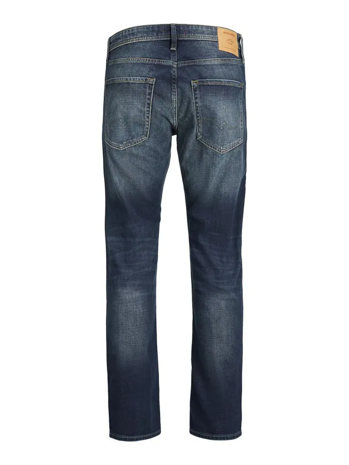 Comfort Jeans JACK and JONES Mens MIKE ORIGINAL AM 247 COMFORT FIT JEANS Blue Blue Denim