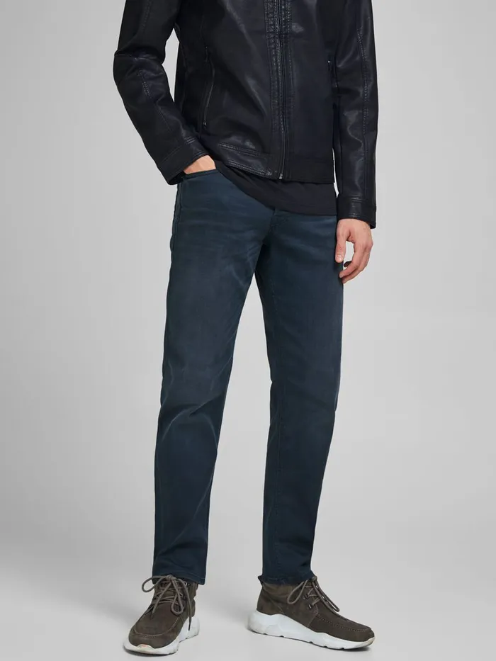 Comfort Jeans JACK and JONES Mens MIKE ORIGINAL JOS 471 COMFORT FIT JEANS Blue Grey Denim Comfort Jeans JACK and JONES Mens MIKE ORIGINAL JOS 471 COMFORT FIT JEANS Blue Grey Denim
