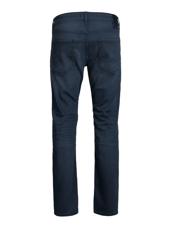 Comfort Jeans JACK and JONES Mens MIKE ORIGINAL JOS 471 COMFORT FIT JEANS Blue Grey Denim