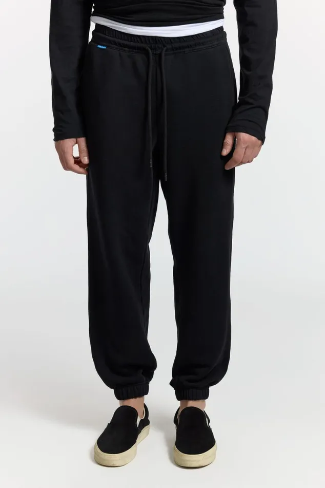 COTTON CITIZEN Boston Jogger Jet Black Men Sweatpants COTTON CITIZEN Boston Jogger Jet Black Men Sweatpants