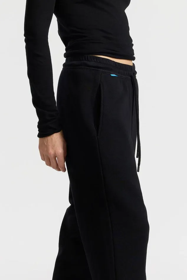 COTTON CITIZEN Boston Jogger Jet Black Men Sweatpants COTTON CITIZEN Boston Jogger Jet Black Men Sweatpants