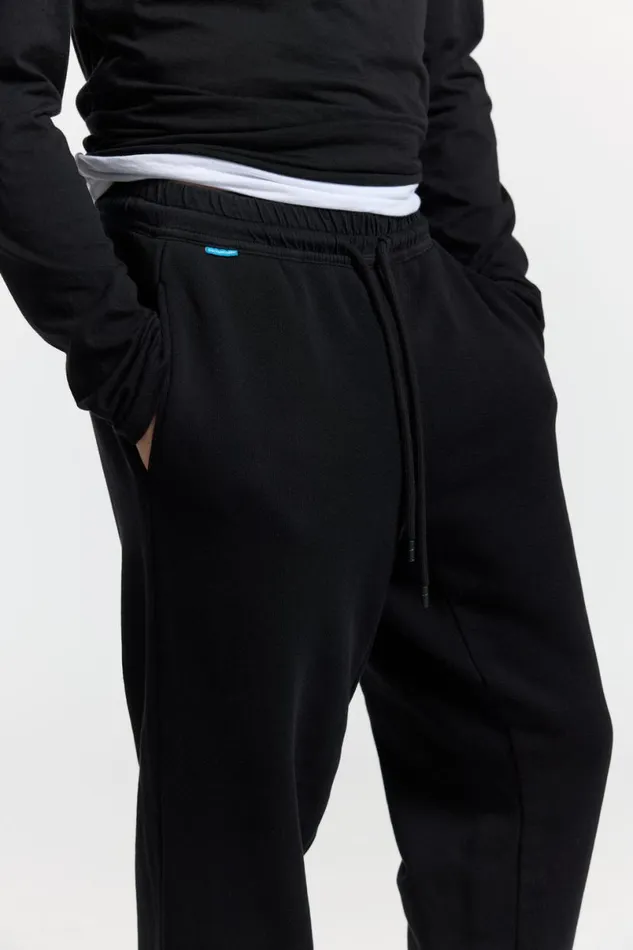 COTTON CITIZEN Boston Jogger Jet Black Men Sweatpants COTTON CITIZEN Boston Jogger Jet Black Men Sweatpants