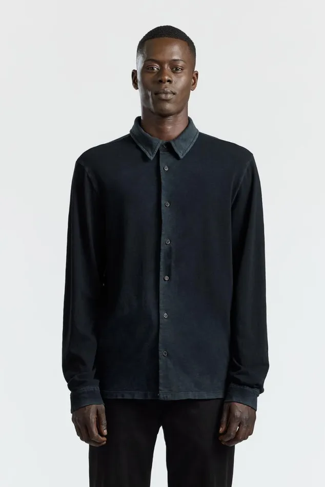COTTON CITIZEN Presley Buttondown Vintage Black Men Shirts