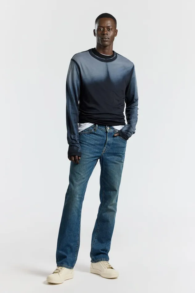 COTTON CITIZEN Prince Long Sleeve Shirt Black Cast Men Shirts COTTON CITIZEN Prince Long Sleeve Shirt Black Cast Men Shirts
