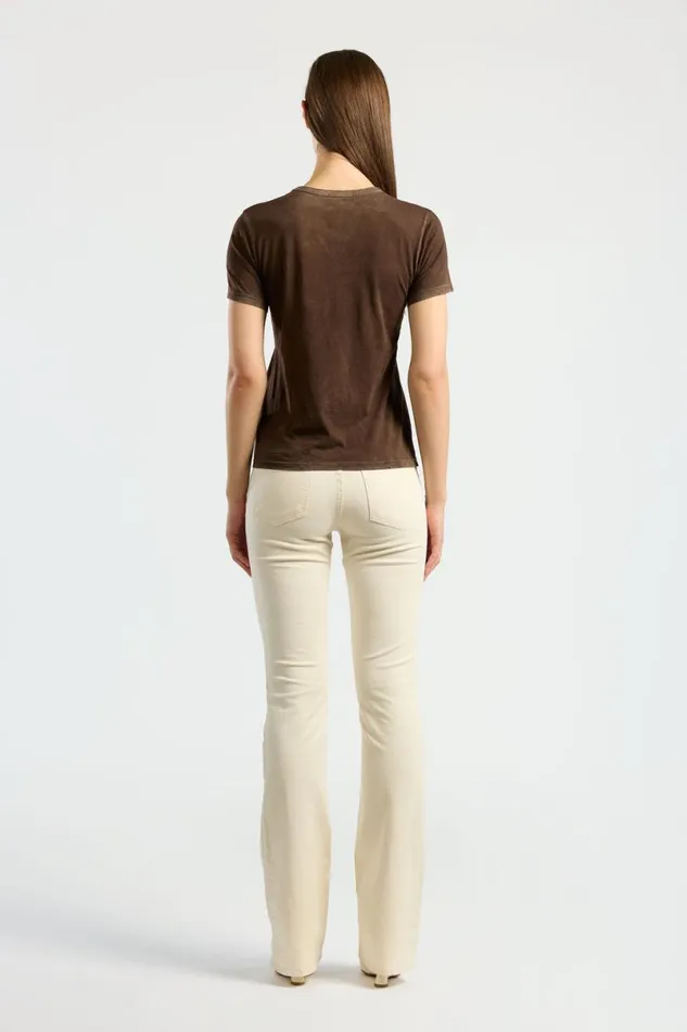 COTTON CITIZEN Standard Tee Vintage Espresso Women Tees COTTON CITIZEN Standard Tee Vintage Espresso Women Tees