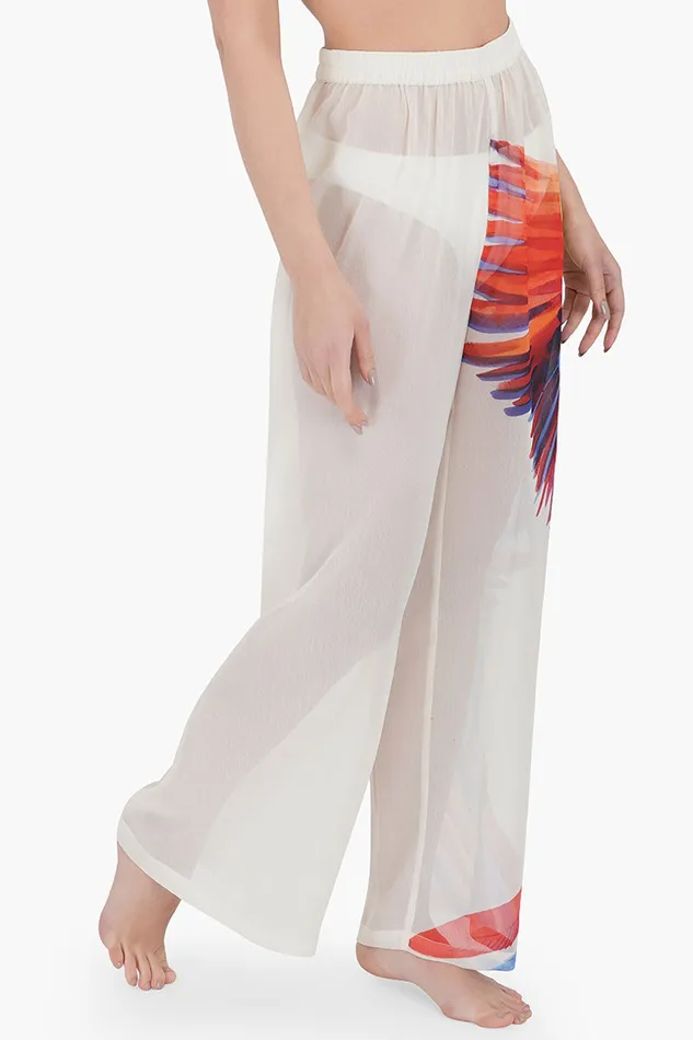 Coverups Parrot in Paradise Beach Cover Up Pants America and Beyond Women