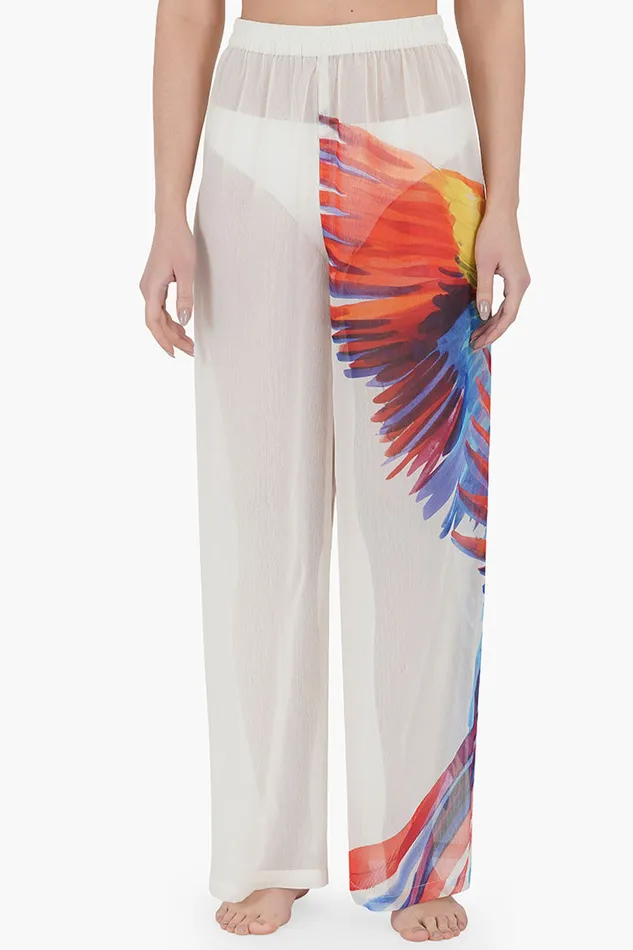 Coverups Parrot in Paradise Beach Cover Up Pants America and Beyond Women