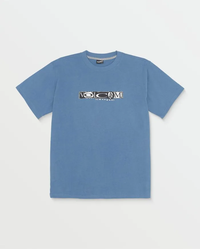 Critter Short Sleeve Tee 8211 Blueberry Mens Volcom TShirts and Tanks