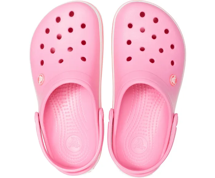 Crocband Clog Pink Lemonade White Clogs Crocs WomenMen