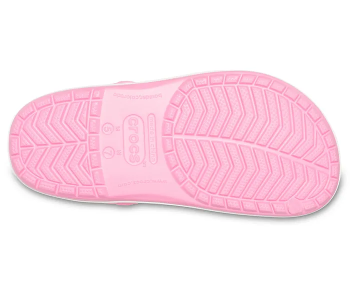 Crocband Clog Pink Lemonade White Clogs Crocs WomenMen