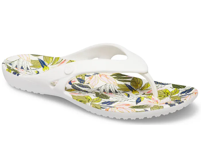 Crocs Sandals Women Kadee II Vera Bradley Flip White