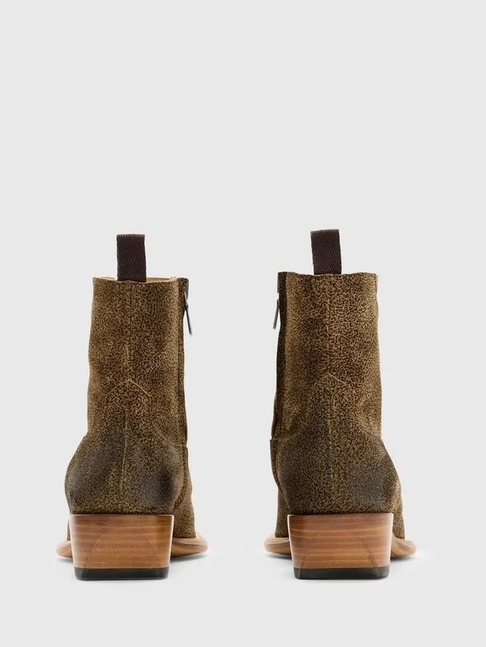 CROSBY ZIP BOOT Lt Caramel Men John Varvatos Leather Boots