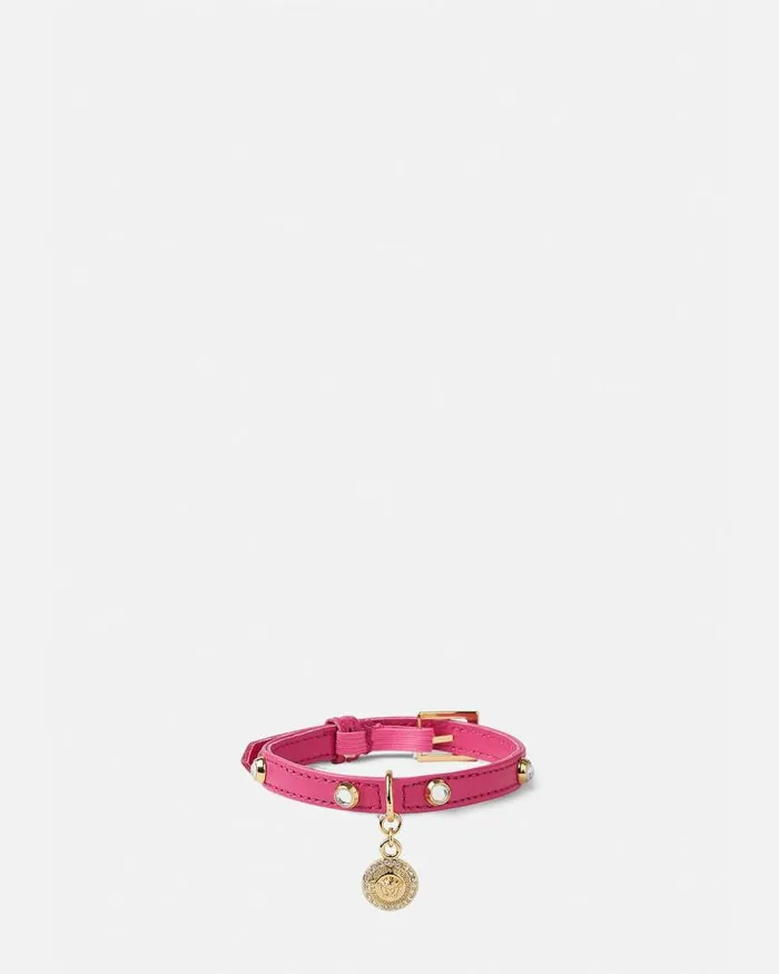 Crystal Icon Pet Collar Pink Home and Lifestyle Versace Pet Accessories