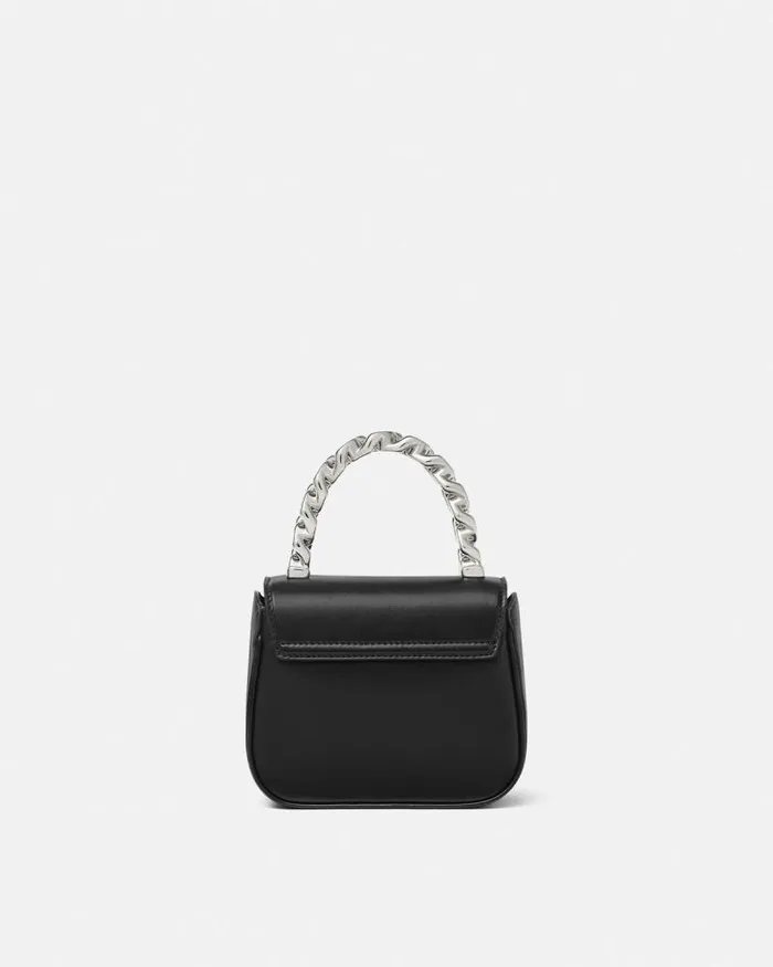 Crystal La Medusa Mini Bag Blacksilver Women Versace Top Handle