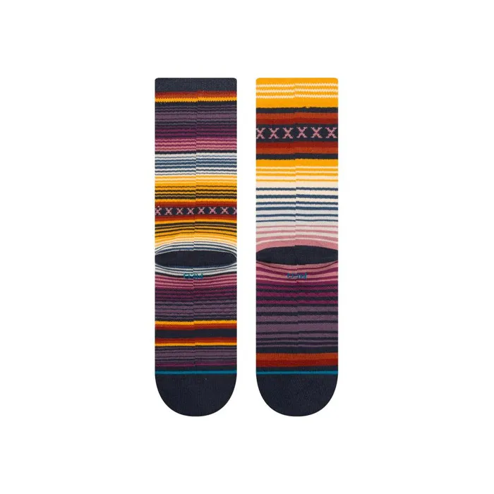 Curren Crew Socks Grape MenWomen Stance Crew