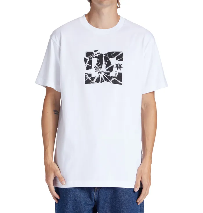 DC Shoes Crushed Glass TShirt white Men TShirts
