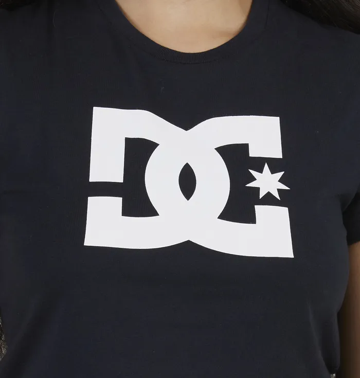 DC Shoes DC Star Cropped TShirt black Women TShirts Hoodies and Jackets