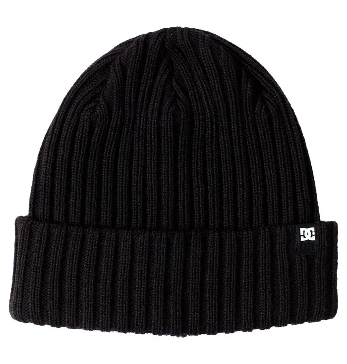 DC Shoes Hats and Beanies Men Fish N Destroy 2 Cuffed Beanie black