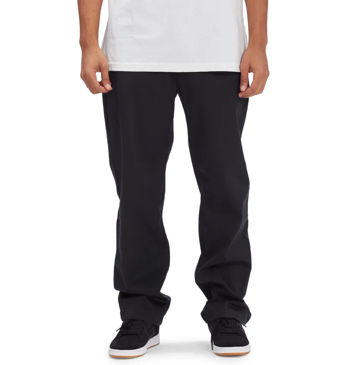 DC Shoes Worker Relaxed Fit Chino Pants black Men Pants