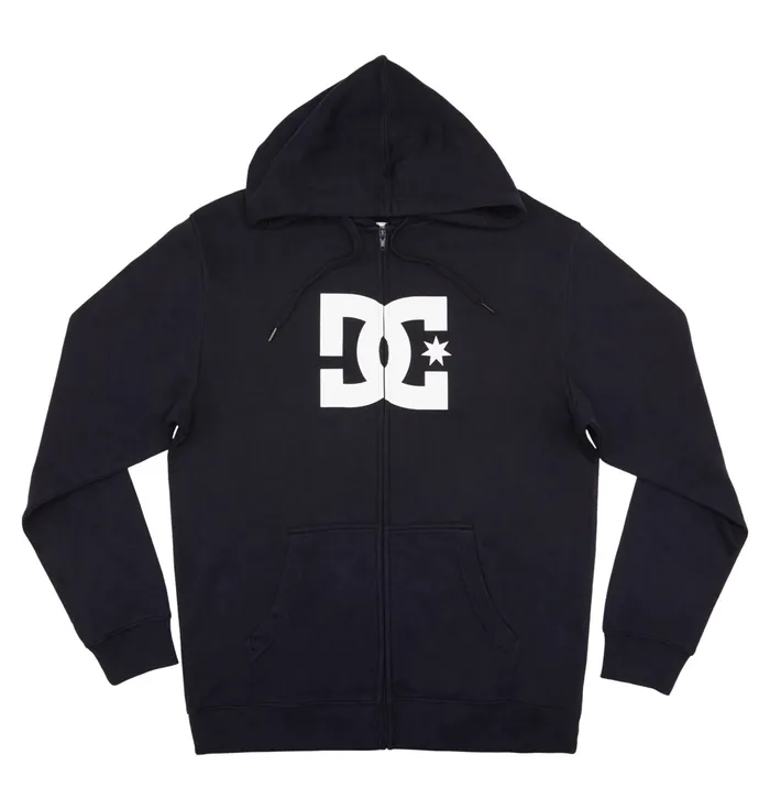 DC Star ZipUp Hoodie black Men Sweatshirts and Hoodies DC Shoes