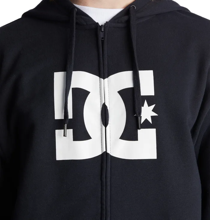 DC Star ZipUp Hoodie black Men Sweatshirts and Hoodies DC Shoes