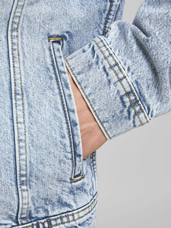 Denim Jackets JACK and JONES Mens OVERSIZED COTTONTWILL DENIM JACKET Blue Blue Denim