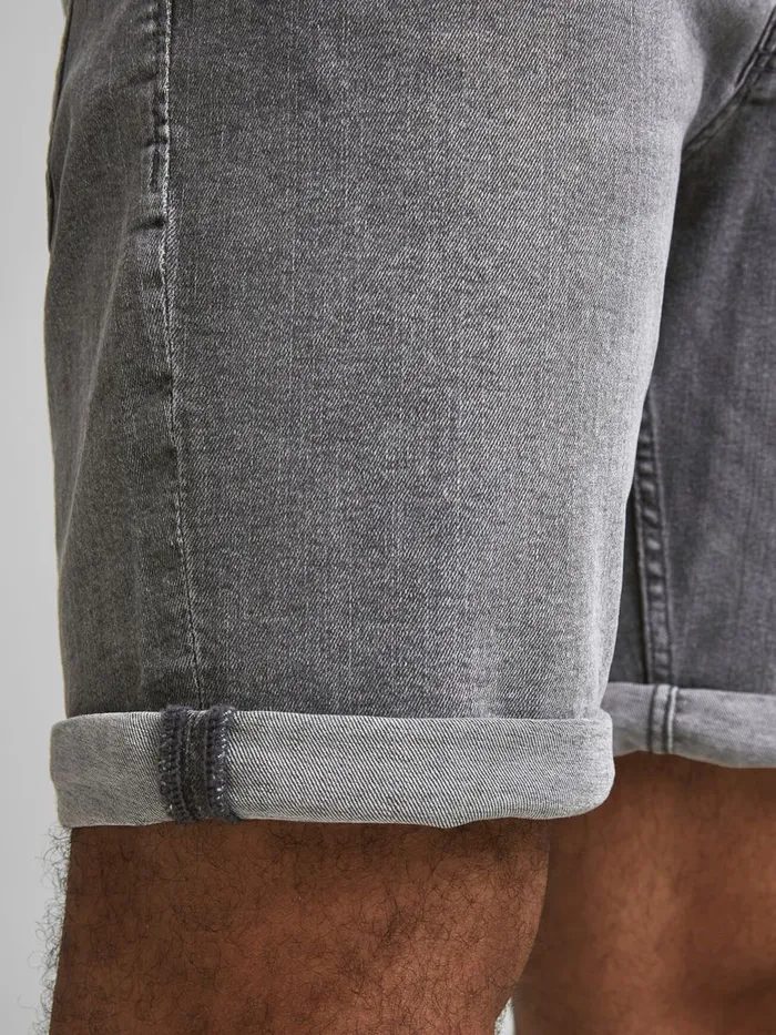 Denim Shorts JACK and JONES Mens RICK ORIGINAL NA 039 DENIM SHORTS Grey Grey Denim For Sale