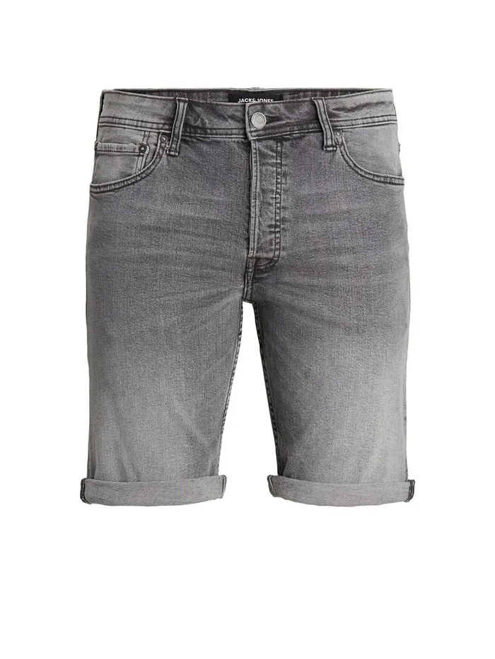 Denim Shorts JACK and JONES Mens RICK ORIGINAL NA 039 DENIM SHORTS Grey Grey Denim For Sale