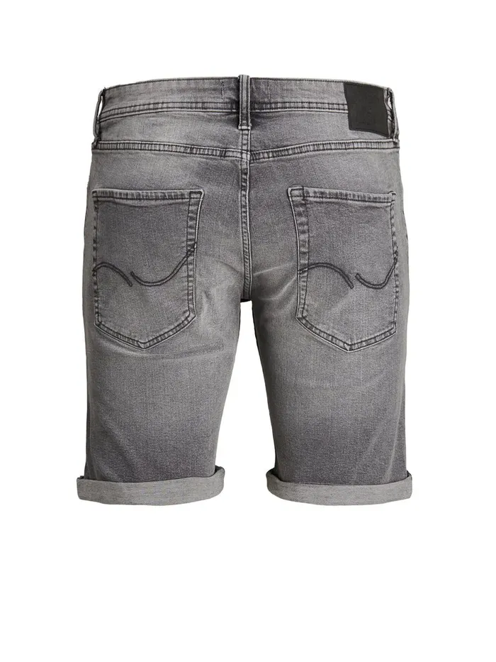 Denim Shorts JACK and JONES Mens RICK ORIGINAL NA 039 DENIM SHORTS Grey Grey Denim For Sale