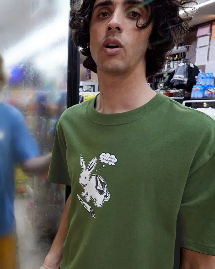 Dental Short Sleeve Tee 8211 Dark Pine Mens Volcom TShirts and Tanks